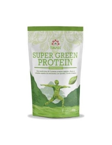 Super Green Protein Bio 250 Gr de Iswari