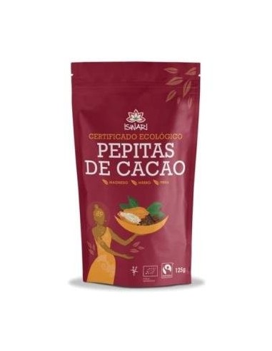 Pepitas Cacao Bio Fair Trade 125 Gr de Iswari