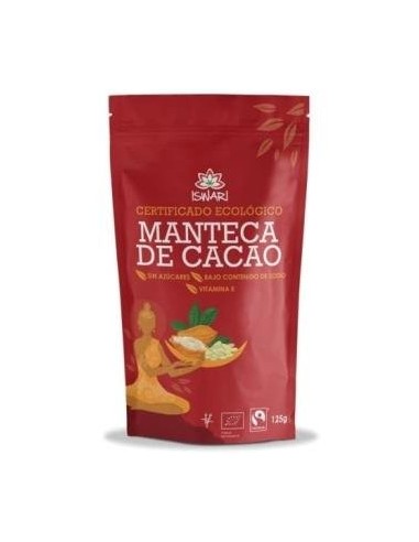 Manteca De Cacao Bio Fair Trade 125G de Iswari
