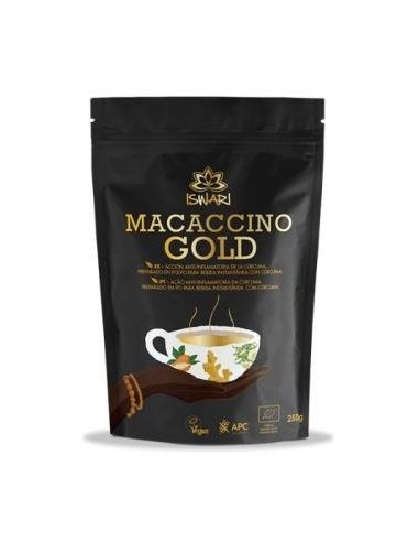 Macaccino Gold Bio 250 Gr de Iswari