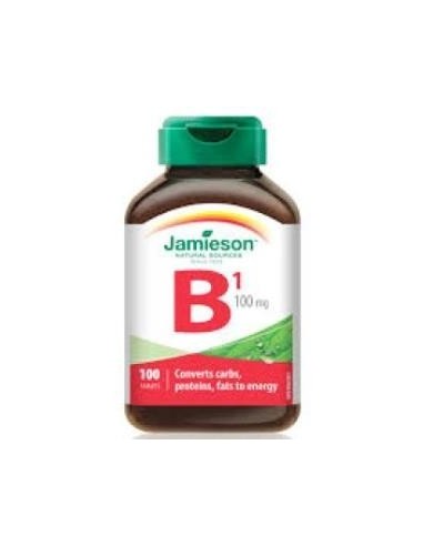 Vitamina B1 100Mg. 100 Comprimidos de Jamieson