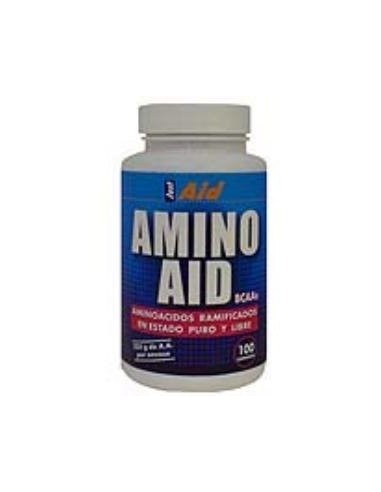 Amino Aid Bcaa (Aminoacidos Ramificados) 100 Comprimidos Just Aid