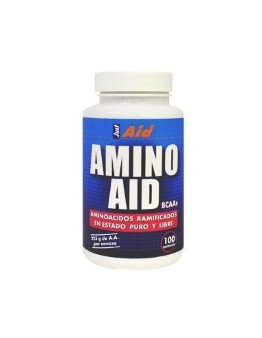 Amino Aid Bcaa (Aminoacidos Ramificados) 300 Comprimidos Just Aid