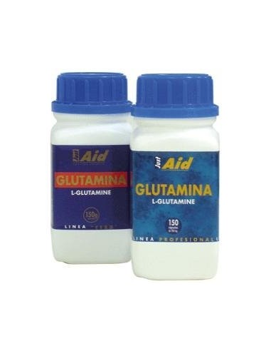 L-Glutamina 200 Cápsulas  Just Aid