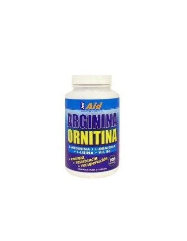 Arginina+Ornitina (Aminoacidos) 100 Comprimidos Just Aid