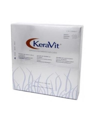 Keravit Tratamiento Anticaida 18 Ampollas Keravit