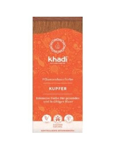 Tinte Herbal Color Cobre 100 Gramos Khadi