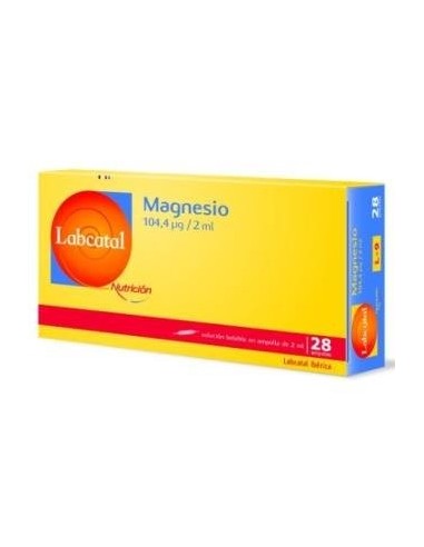 Magnesio 9 28X2Ml Ampollas Labcatal