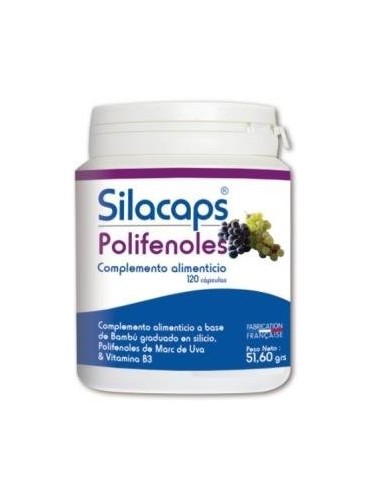 Silacaps Polifenoles Vascular 120Caps. Labo Sante Silice