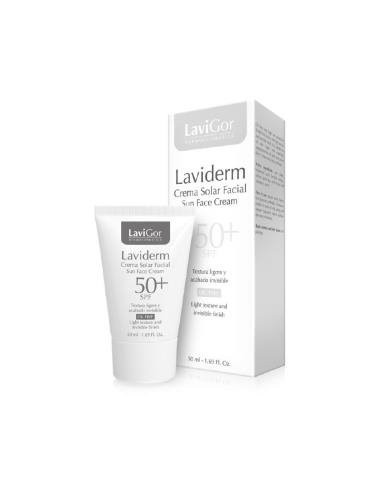 Laviderm Solar Facial Spf50+ Oil Free 50 Mililitros Lavigor