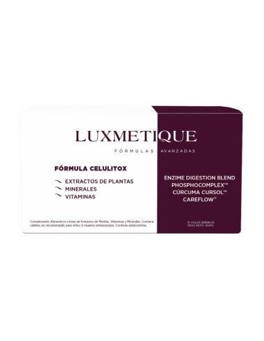 Luxmetique Formula Celulitox 15Viales de Luxmetique