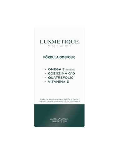 Luxmetique Formula Omefolic 60 Perlas de Luxmetique