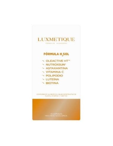 Luxmetique Formula H2Sol 30Cap. de Luxmetique