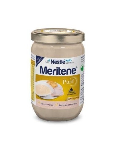 Pack Meritene Pure Lomo Con Patatas 6X300 Gramos Meritene