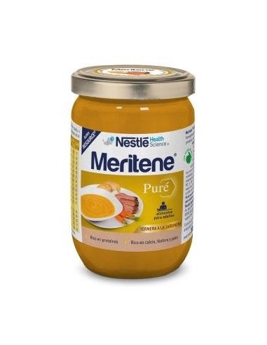 Pack Meritene Pure Ternera A La Jardinera 6X300 Gramos Meritene