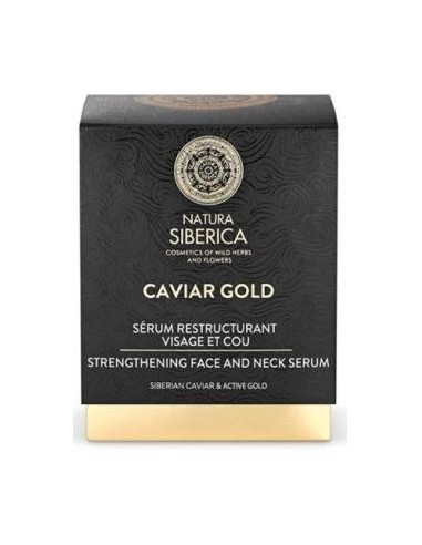 Caviar Gold Serum Reafirmante Rostro-Cuello 30 Mililitros Natura Siberica