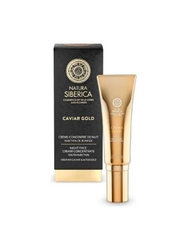 Caviar Gold Crema Facial De Noche Concentrada 30 Ml Natura Siberica