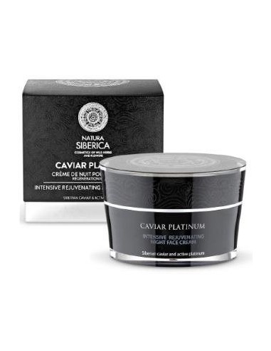 Caviar Platinum Crema De Noche Rejuvenecedora 50 Ml Natura Siberica