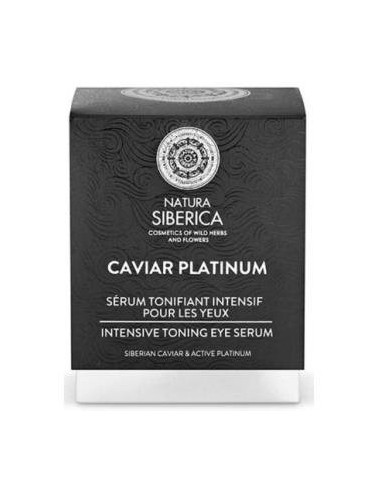 Caviar Platinum Serum Contorno De Ojos 30 Mililitros Natura Siberica