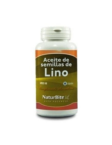 Aceite De Semillas De Lino 1000Mg. 60Cap. de Naturbite