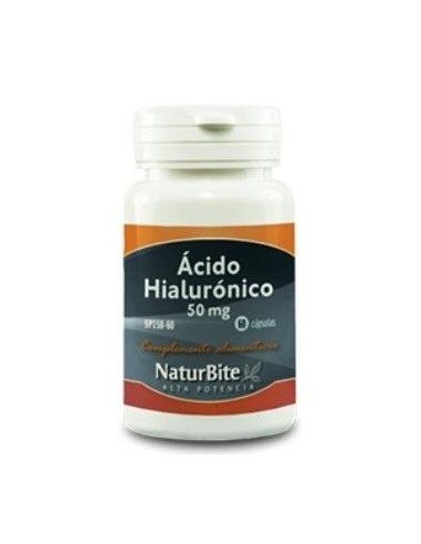 Acido Hialuronico 50Mg. 60Cap. de Naturbite