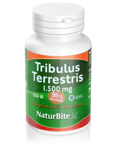 Tribulus Terrestris 60 Cápsulas  Naturbite