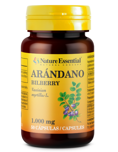 Arandano 1000 mg. 50 capsulas de Nature Essential