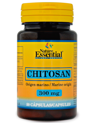 Chitosán 300 mg. 50 cápsulas de Nature Essential