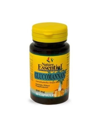 Glucomanana 500 mg. 50 capsulas