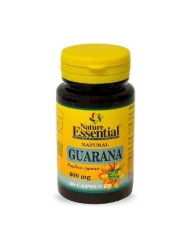Guarana 600 mg. 50 capsulas