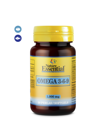 Omega 3-6-9 1000 mg. 30 perlas