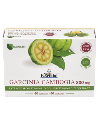 Garcinia cambogia 800 mg. 60 capsulas. de Nature Essential