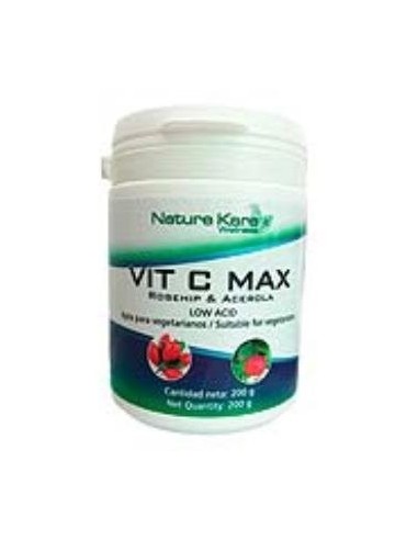 Vitamina C Max Polvo 200 Gramos Nature Kare Wellness