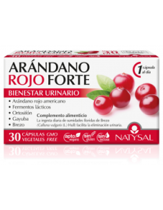 Arandano Rojo Forte 30Cap. de Natysal