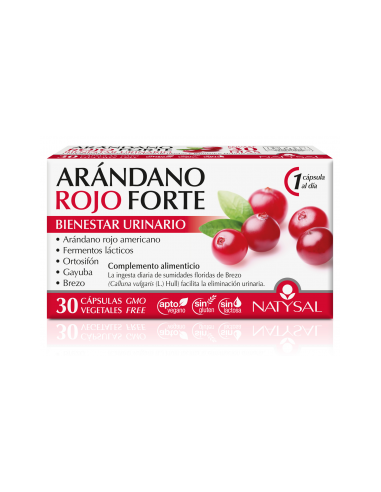Arandano Rojo Forte 30Cap. de Natysal