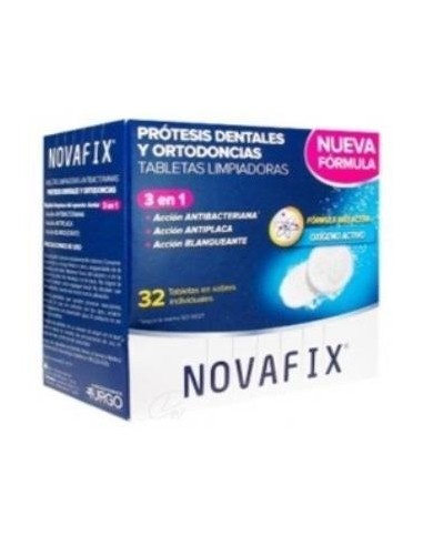 Novafix Tabletas Limpiadoras Antibacterias 30Ud de Novafix