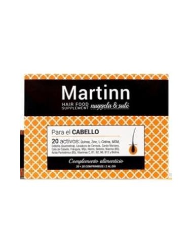 Martinn Hair Food 60 Comprimidos 30Verdes+30Naranjas Nuggela & Sule