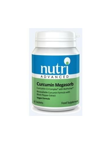 Curcumin Megasorb 60 comprimidos de Nutri-Advanced