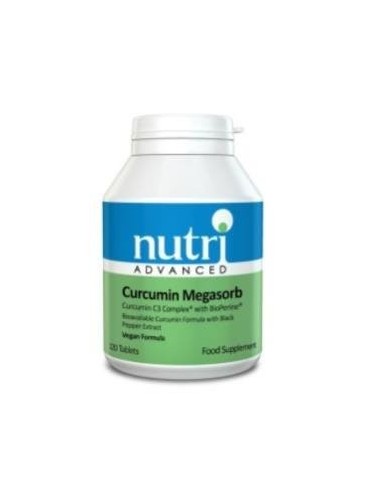 Curcumin Megasorb 120 comprimidos de Nutri-Advanced
