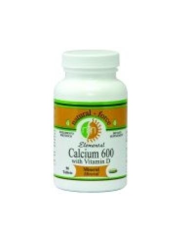 Calcio 600Mg.+Vitamina D 90 Comprimidos de Nutri-Force