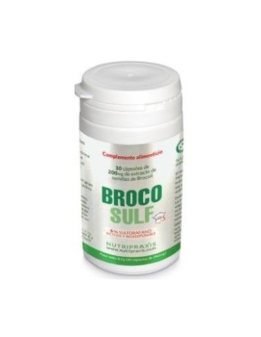 Brocosulf 30 Cápsulas  Nutripraxis
