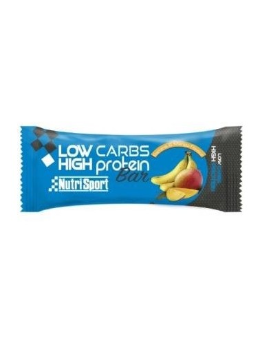 Low Carbs High Protein Banana-Mango 16Barritas Nutrisport