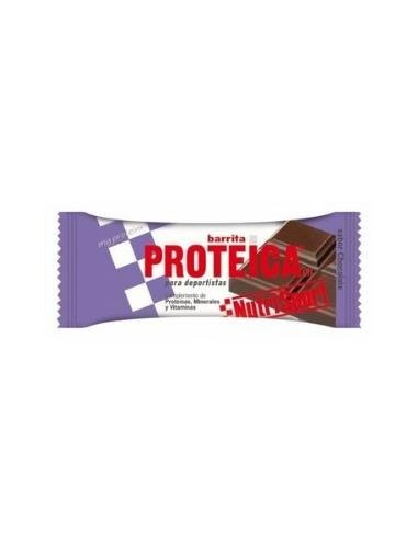 Barrita Proteica Chocolate 24Unid. de Nutrisport