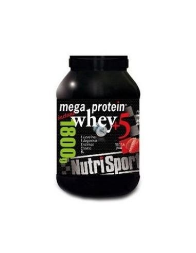 Mega Protein 5 Whey Vainilla 1,8Kg. Nutrisport