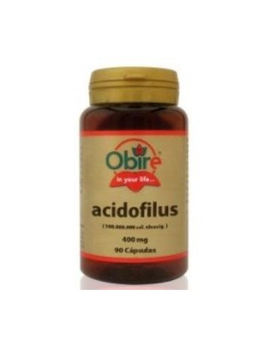 Acidofilus 400 mg. 90 capsulas de Obire