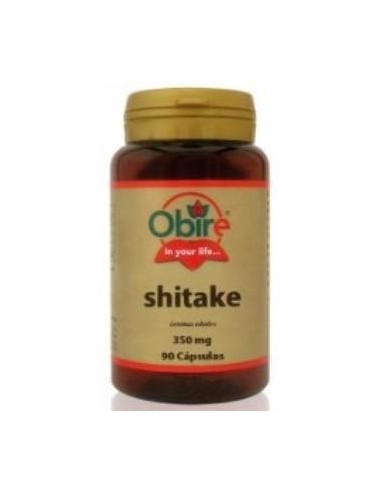 Shitake 350 mg. 90 capsulas de Obire