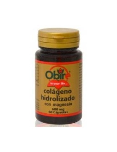 Colageno marino + magnesio 600 mg. 60 capsulas de Obire