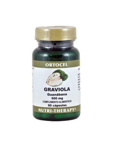 Graviola Extracto 500Mg. 90Cap. de Ortocel Nutri-Therapy