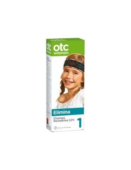 Otc Antipiojos Champu Permetrina 1,5% 125 Mililitros Otc Ferrer