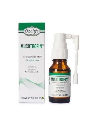 Mucotrofin Nebulizador 15 Mililitros Ozolife Biocosmetica Y Nutricion